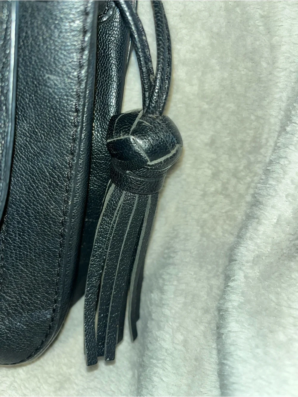 Kate Spade New York Pratt Street Small Rianne black pebbled leather crossbody